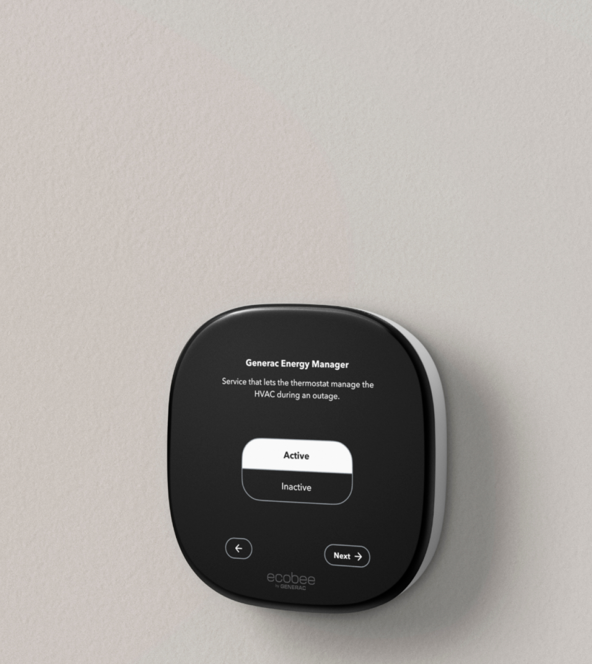 ecobee Smart Thermostat con gestión energética